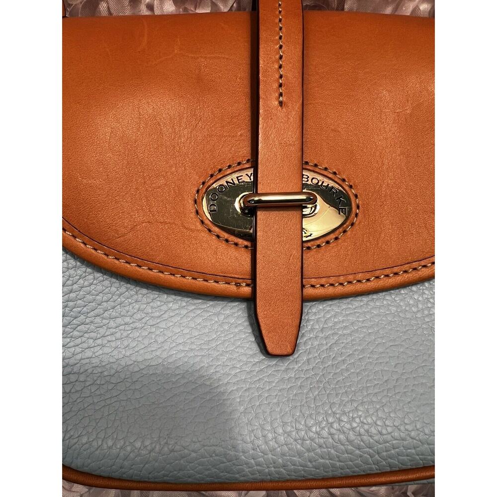 Dooney & Bourke Cristina Bag w Dust Cover, Baby Blue NWOT - Picture 5 of 11